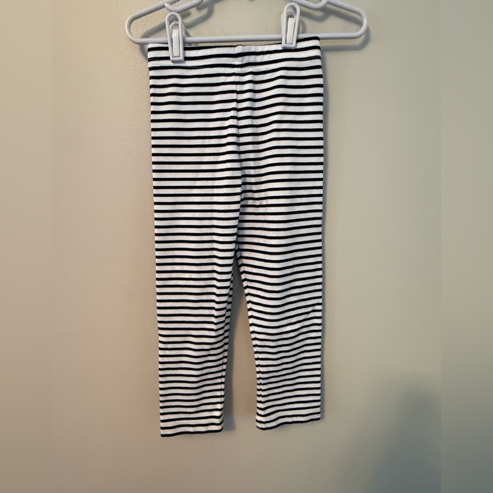 Zuccini Kids Striped Navy Leggings